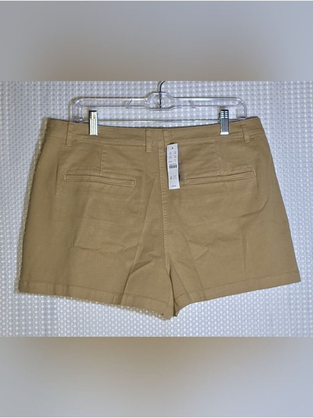 J. Crew Pleated Heritage Chino Shorts Khaki Tan 3" Inseam Classic Americana - Picture 4 of 14